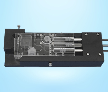 Reagent-Prefillable Disposable Fluidic System [Syringe Pump Type]